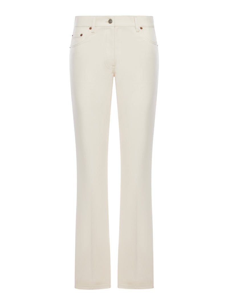 Valentino Garavani Women Five-Pocket Flare Trousers VALENTINO GARAVANI