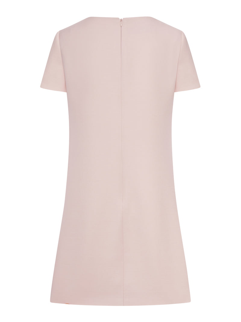 Valentino Garavani Women Crepe Mini Dress With Bow Detail VALENTINO GARAVANI