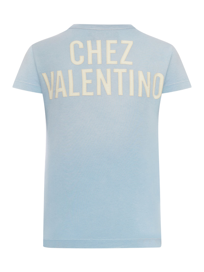 Valentino Garavani Women Cotton Jersey T-Shirt With Print VALENTINO GARAVANI