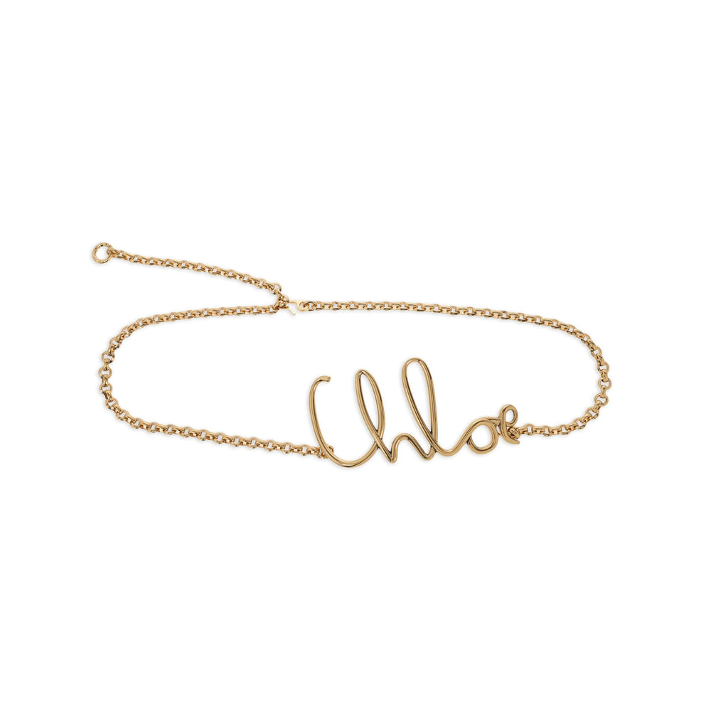 Chloé Gold Belts Women CHLOE