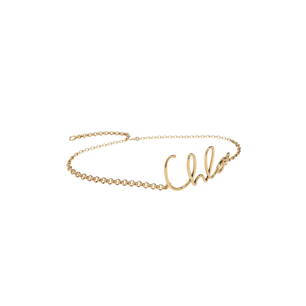 Chloé Gold Belts Women CHLOE