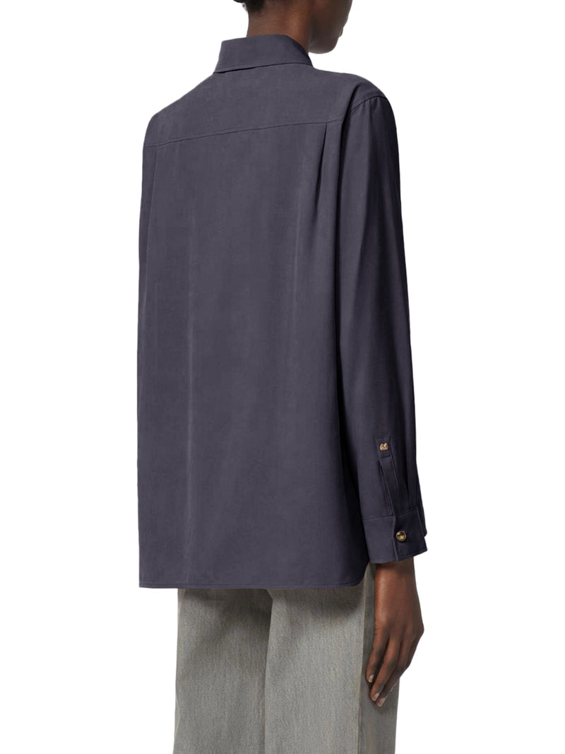 Max Mara Women Siamese Silk Canvas Shirt MAX MARA
