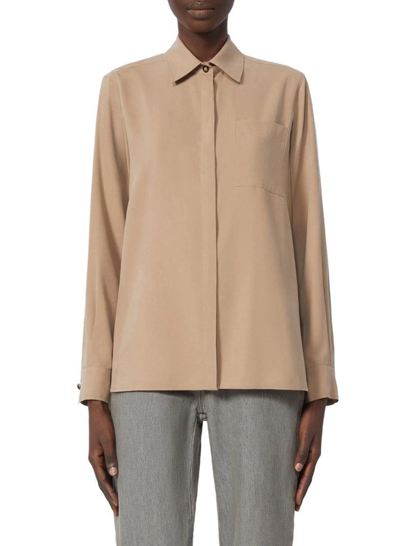 Max Mara Women Siamese Silk Canvas Shirt MAX MARA