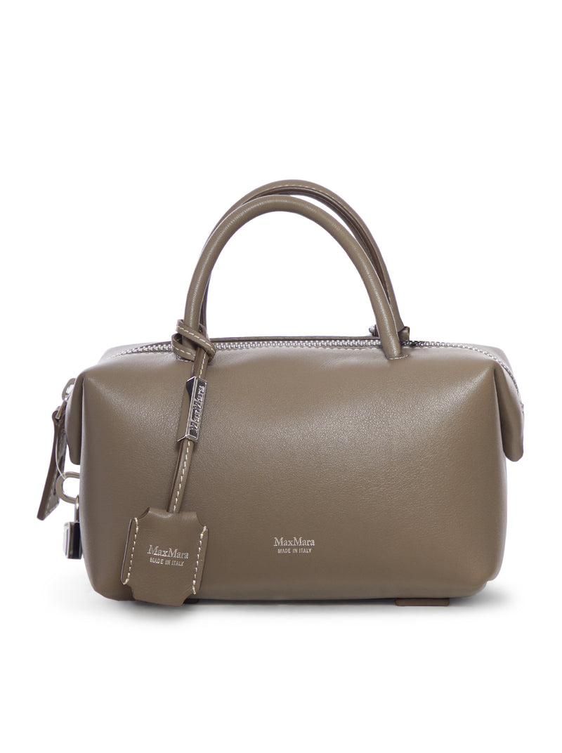 Max Mara Women Small Natural Leather Top Handle MAX MARA