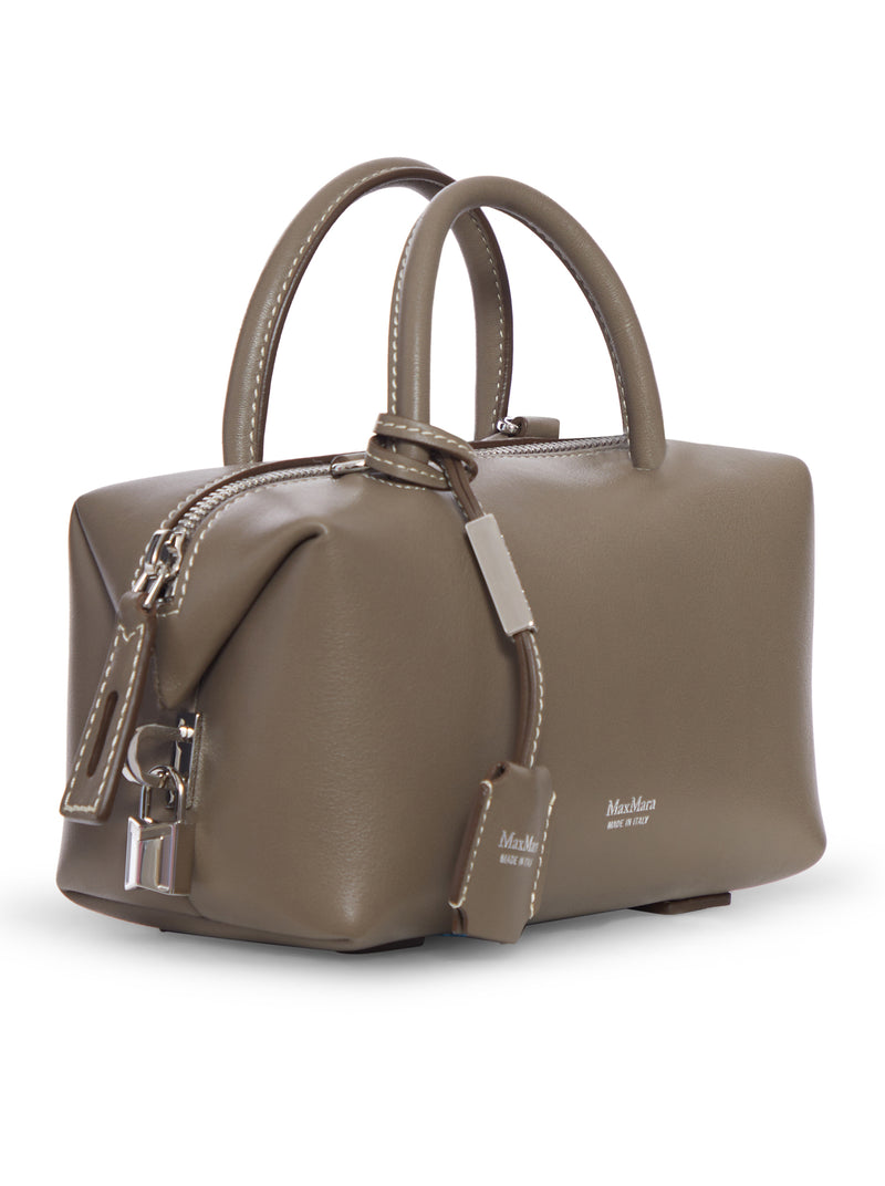 Max Mara Women Small Natural Leather Top Handle MAX MARA