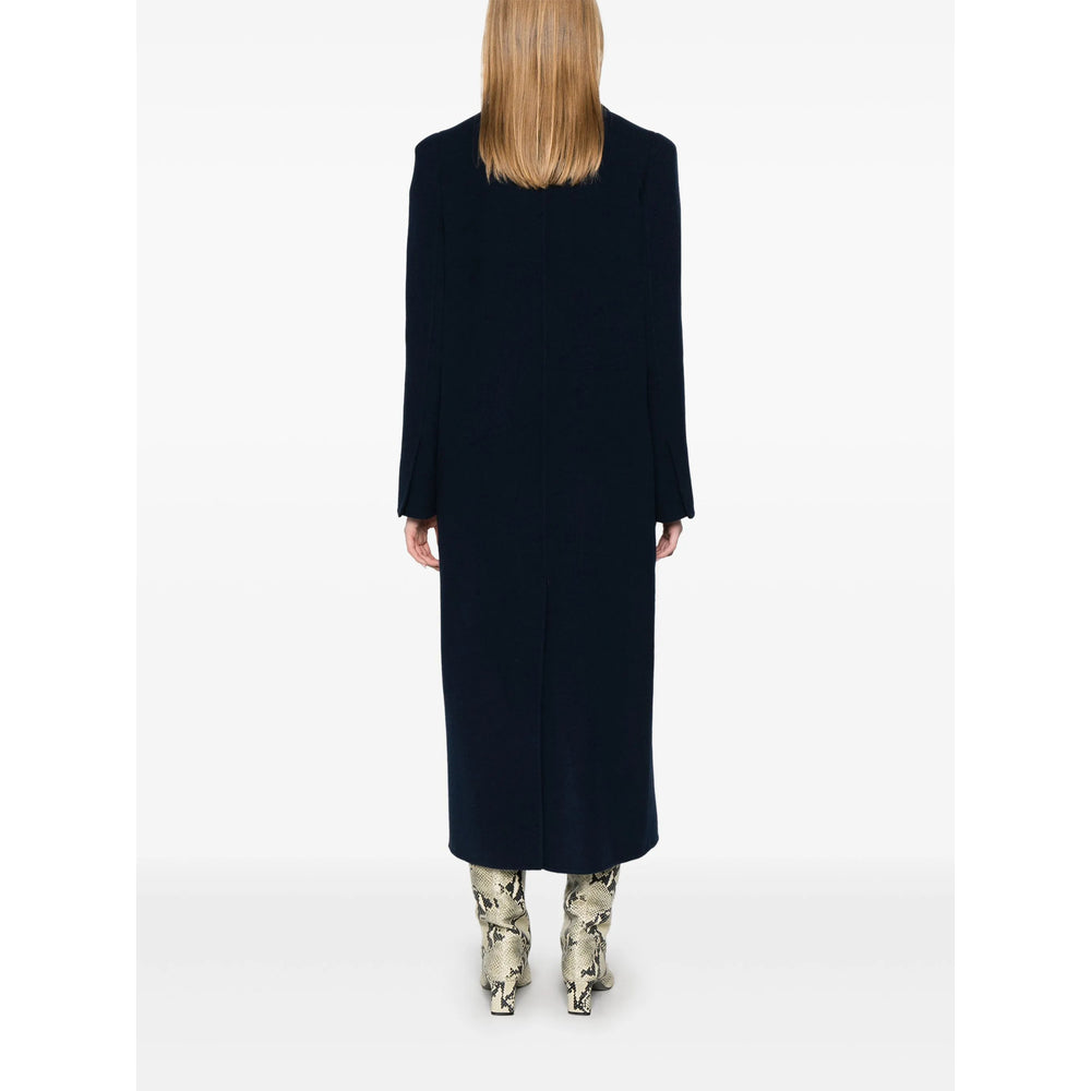 Max Mara Blue Coats - Double Breasted & Peacoats Women MAX MARA
