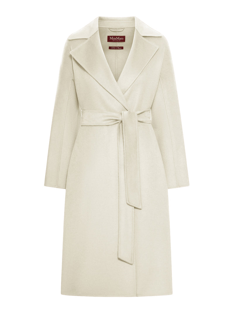 Max Mara Studio Women Cashmere Coat With Belt MAX MARA STUDIO