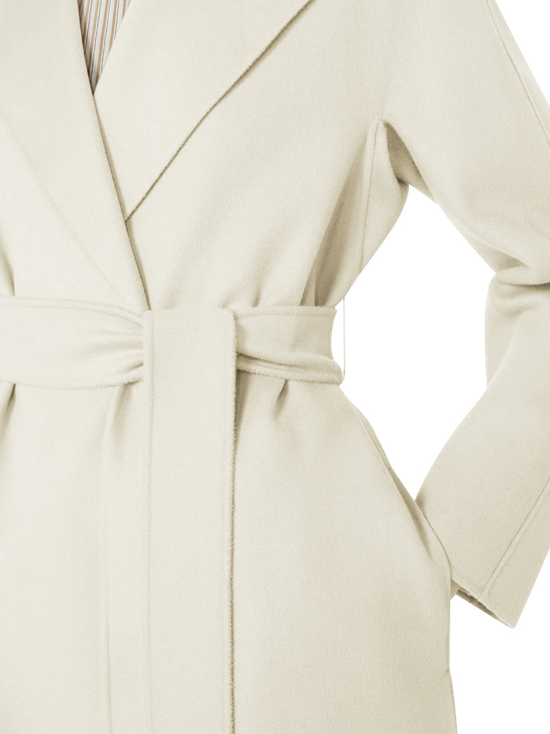 Max Mara Studio Women Cashmere Coat With Belt MAX MARA STUDIO
