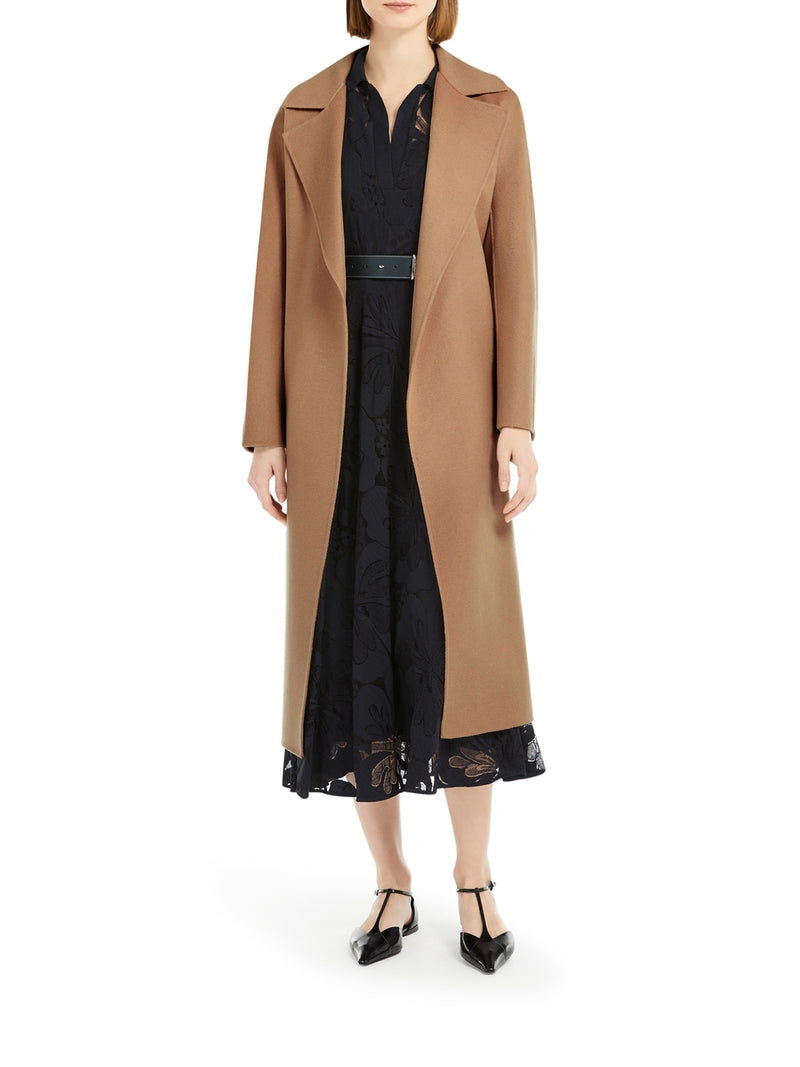 Max Mara Studio Women Cashmere Coat With Belt MAX MARA STUDIO