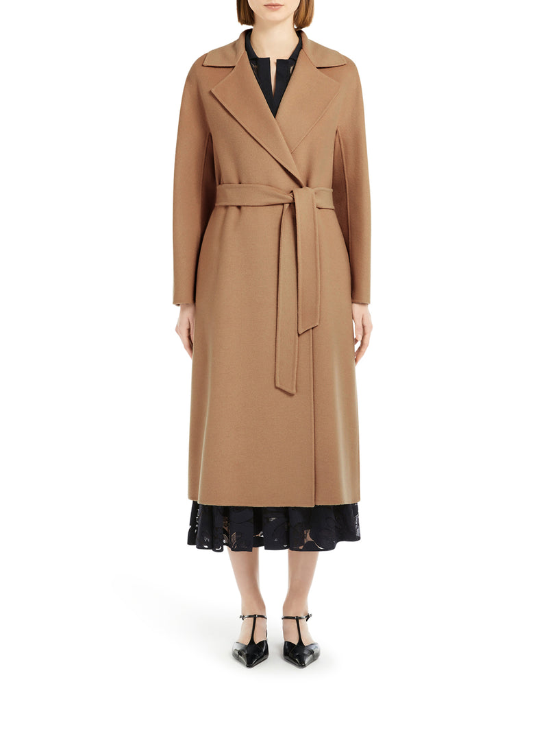 Max Mara Studio Women Cashmere Coat With Belt MAX MARA STUDIO