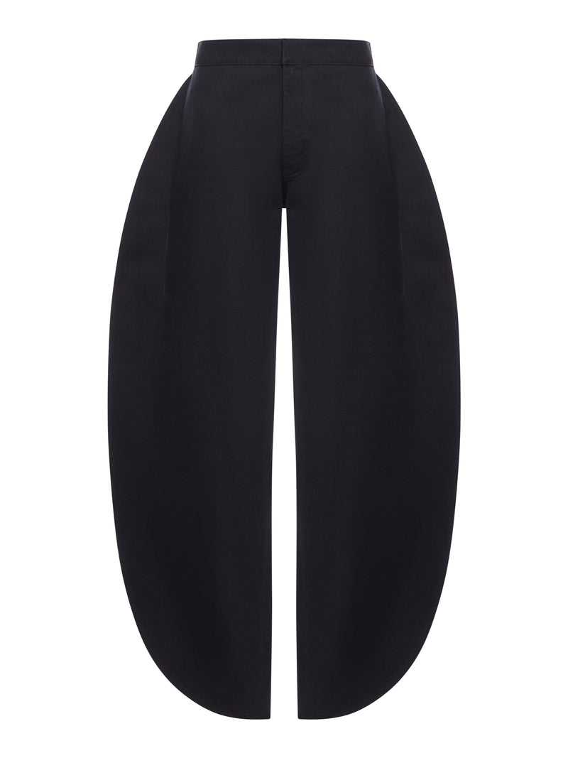 Alaia Women Petal Cotton Trousers ALAIA
