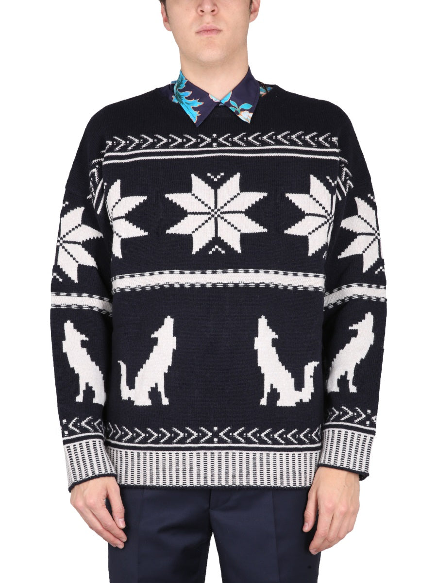 Etro Men Virgin Wool Sweater ETRO