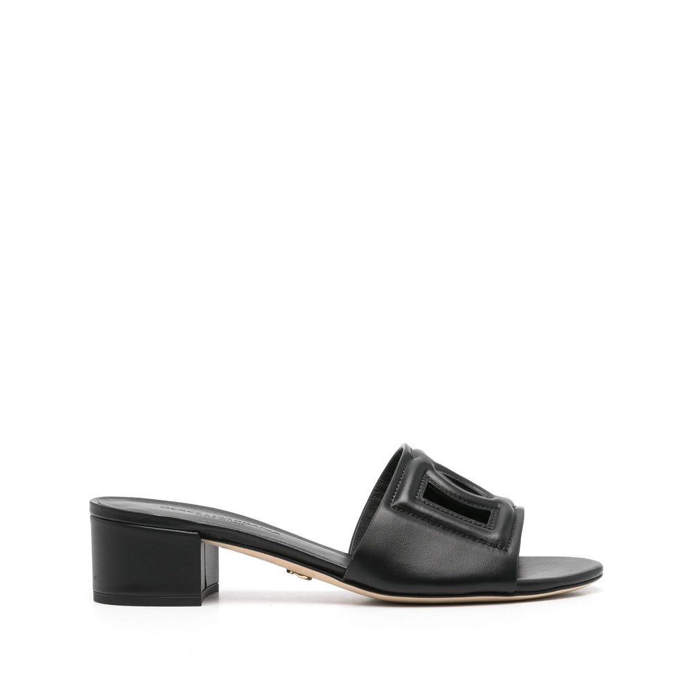 Dolce & Gabbana Black Mules Women DOLCE & GABBANA