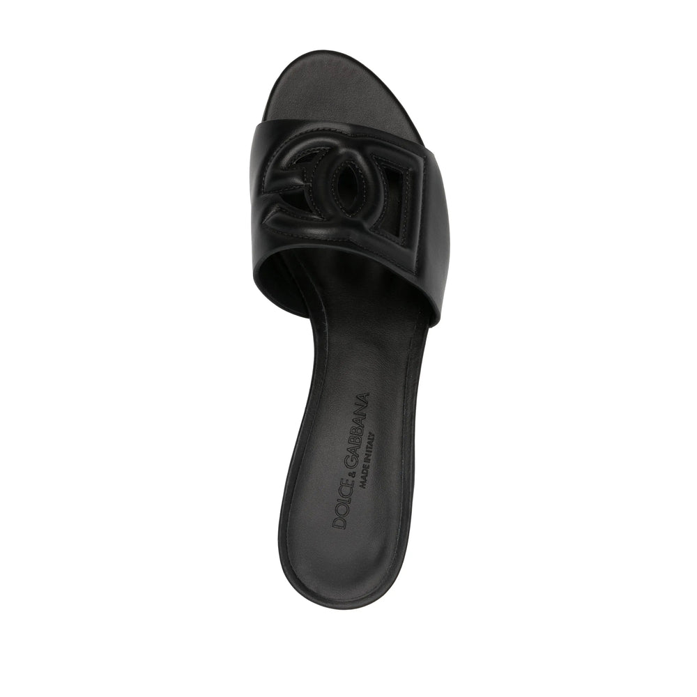 Dolce & Gabbana Black Mules Women DOLCE & GABBANA