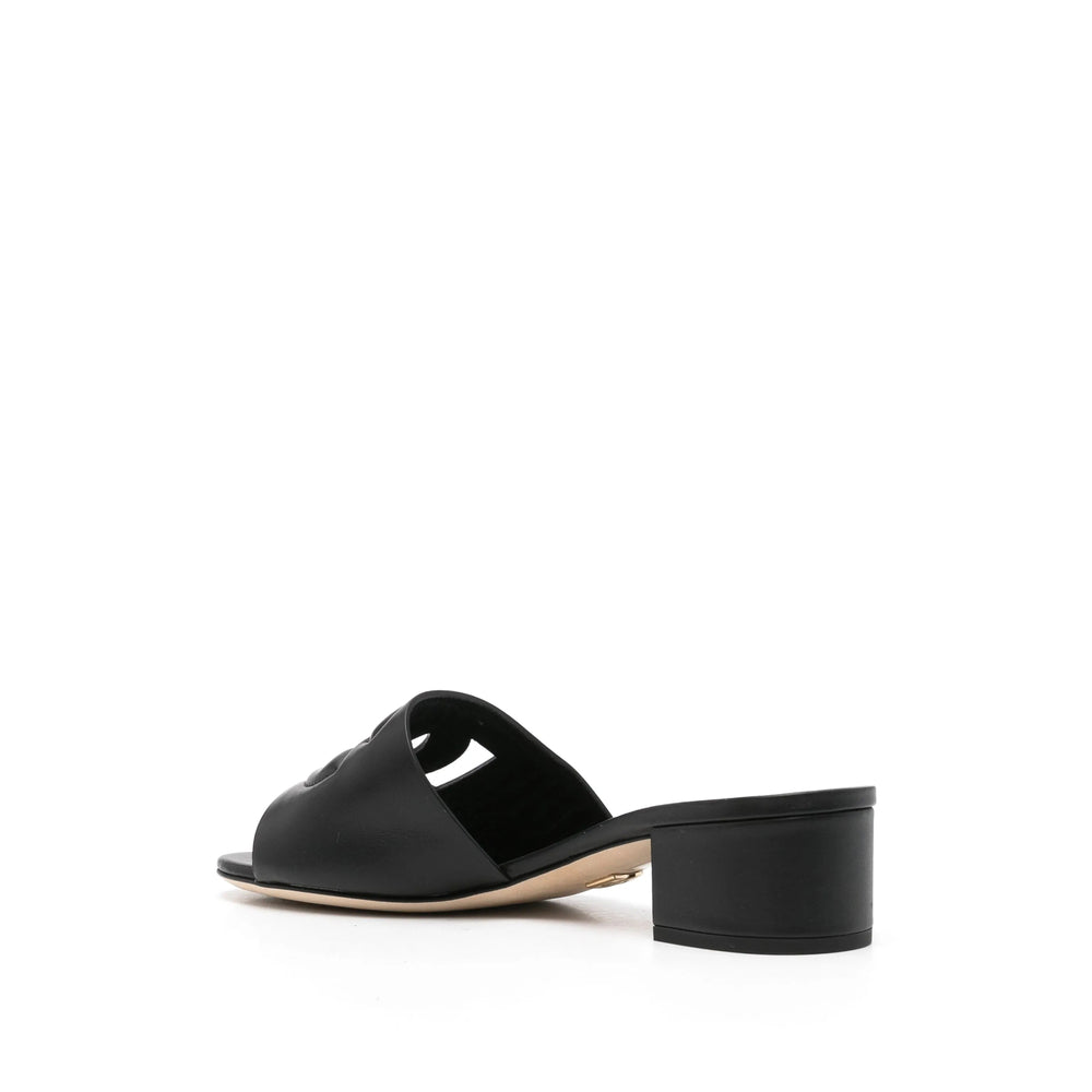 Dolce & Gabbana Black Mules Women DOLCE & GABBANA