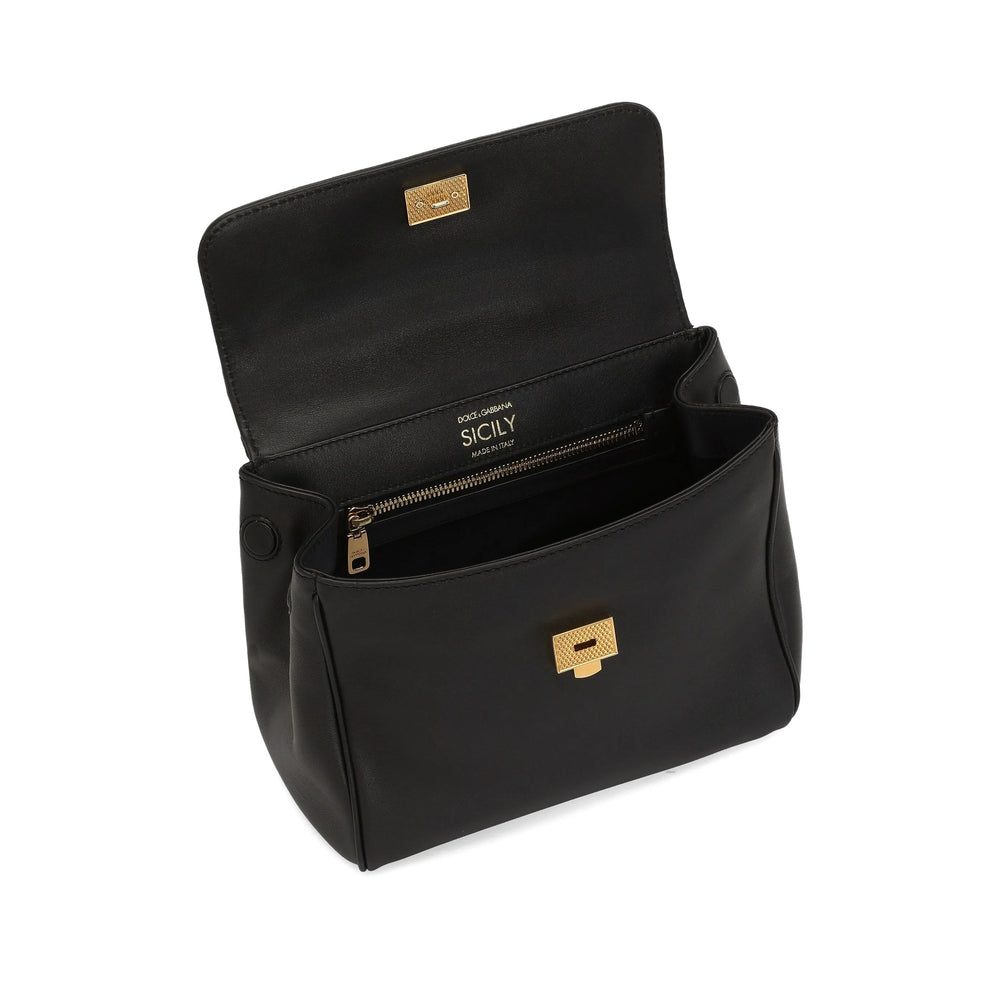Dolce & Gabbana Black Tote Bags Women DOLCE & GABBANA