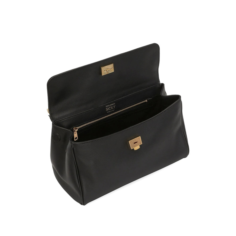 Dolce & Gabbana Black Tote Bags Women DOLCE & GABBANA