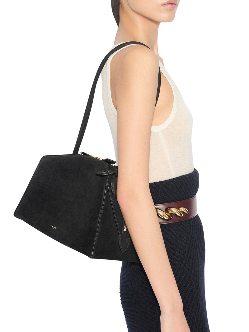 Alaia Women Le Bouledogue Nubuck Bag ALAIA