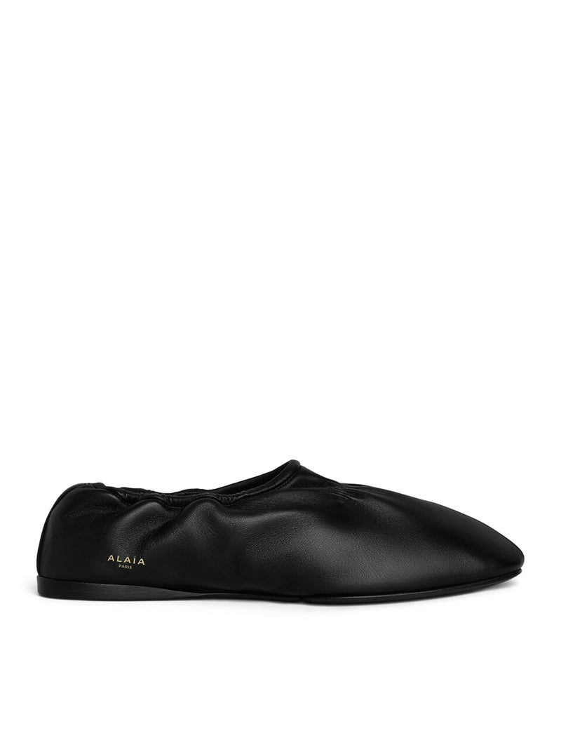 Alaia Women Soft Leather Slippers ALAIA