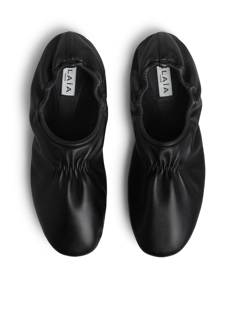 Alaia Women Soft Leather Slippers ALAIA