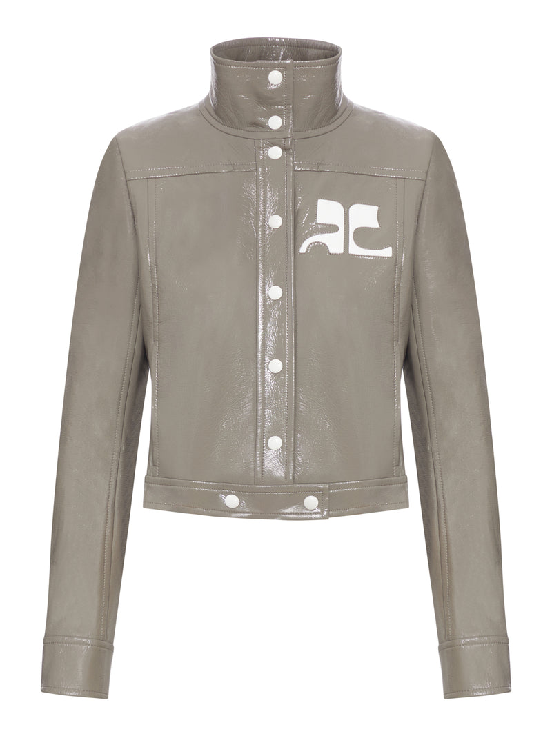 Courreges Women Re-Edition Vinyl Jacket COURREGES