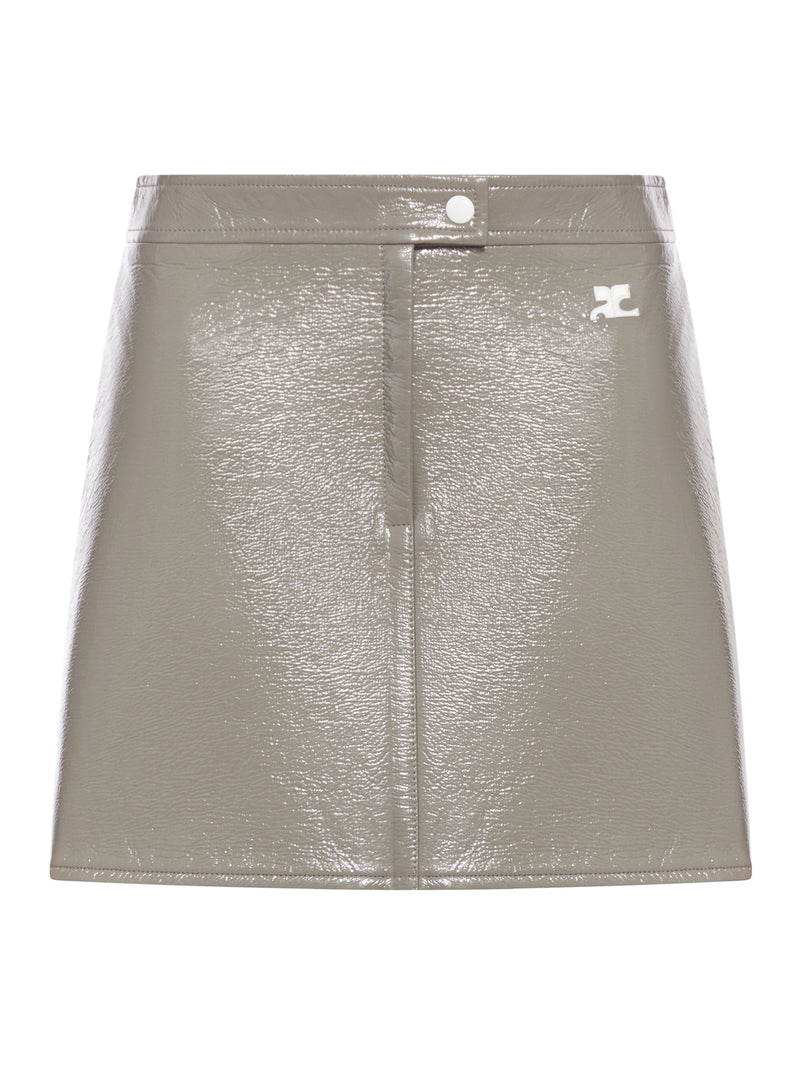 Courreges Women Miniskirt Re-Edition In Vinyl COURREGES
