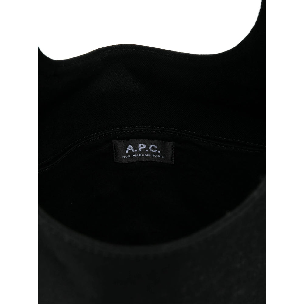 A.P.C. Black Tote Bags Men A.p.c.