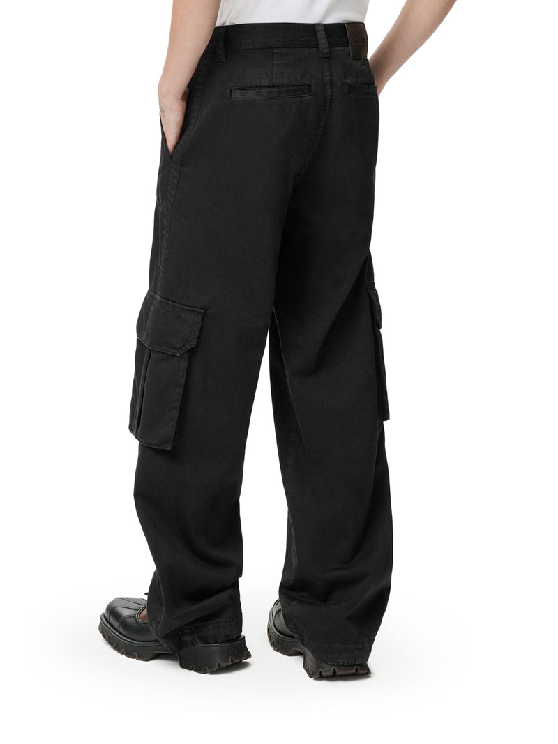 Loewe Men Cotton Cargo Pants LOEWE