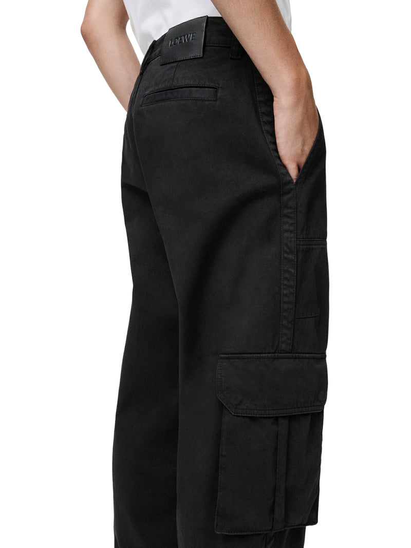 Loewe Men Cotton Cargo Pants LOEWE