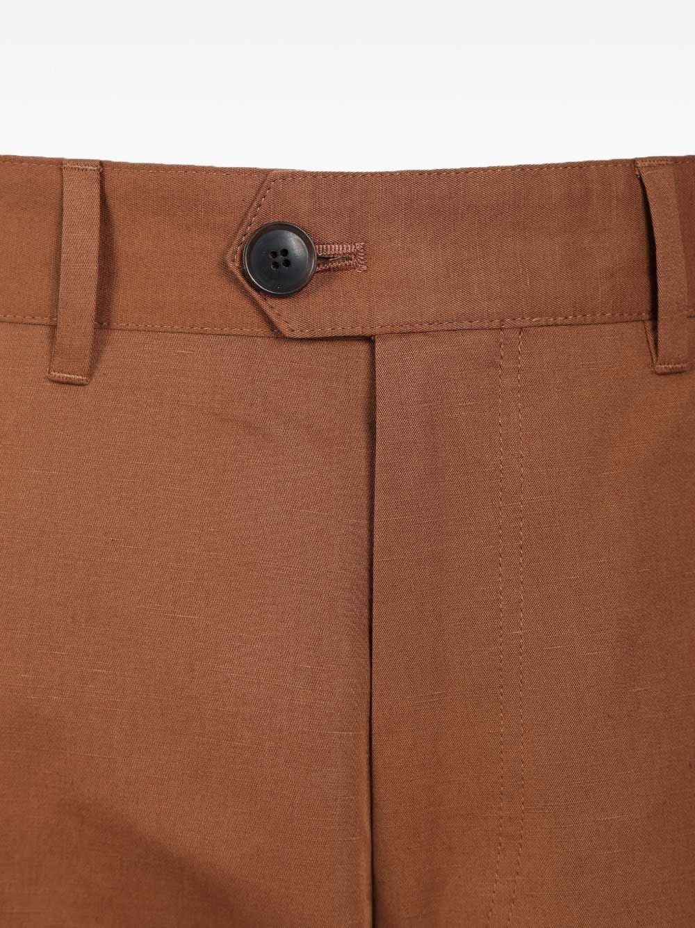 Paul Smith Men Cotton And Linen Trousers PAUL SMITH
