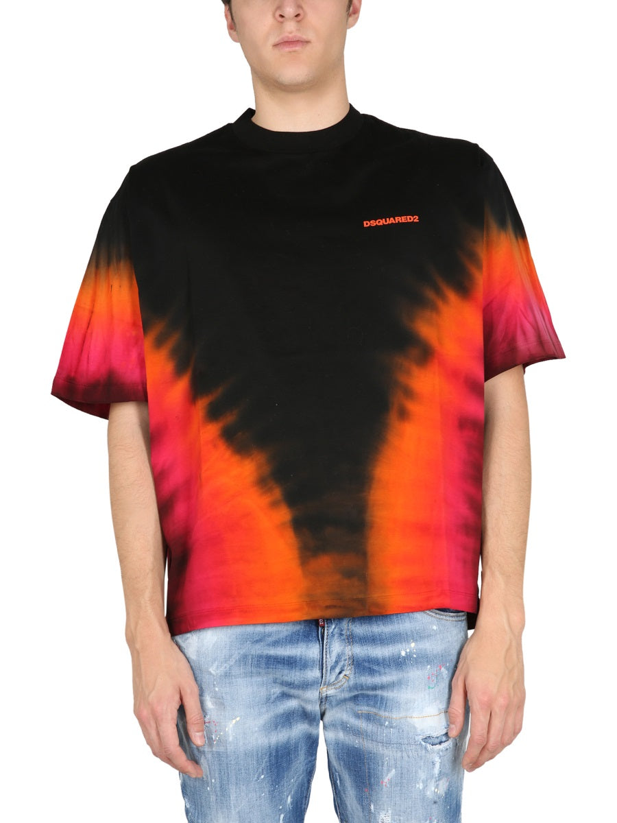 Dsquared Men T-Shirt "D2 Flame" DSQUARED2