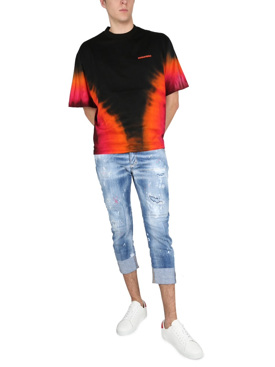 Dsquared Men T-Shirt "D2 Flame" DSQUARED2