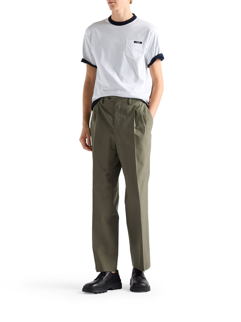 Prada Men Reversible Cotton T-Shirt PRADA