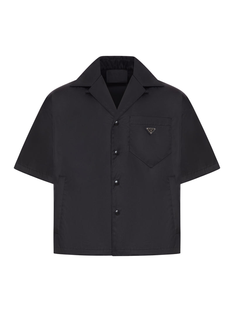 Prada Men Short-Sleeved Re-Nylon Shirt PRADA