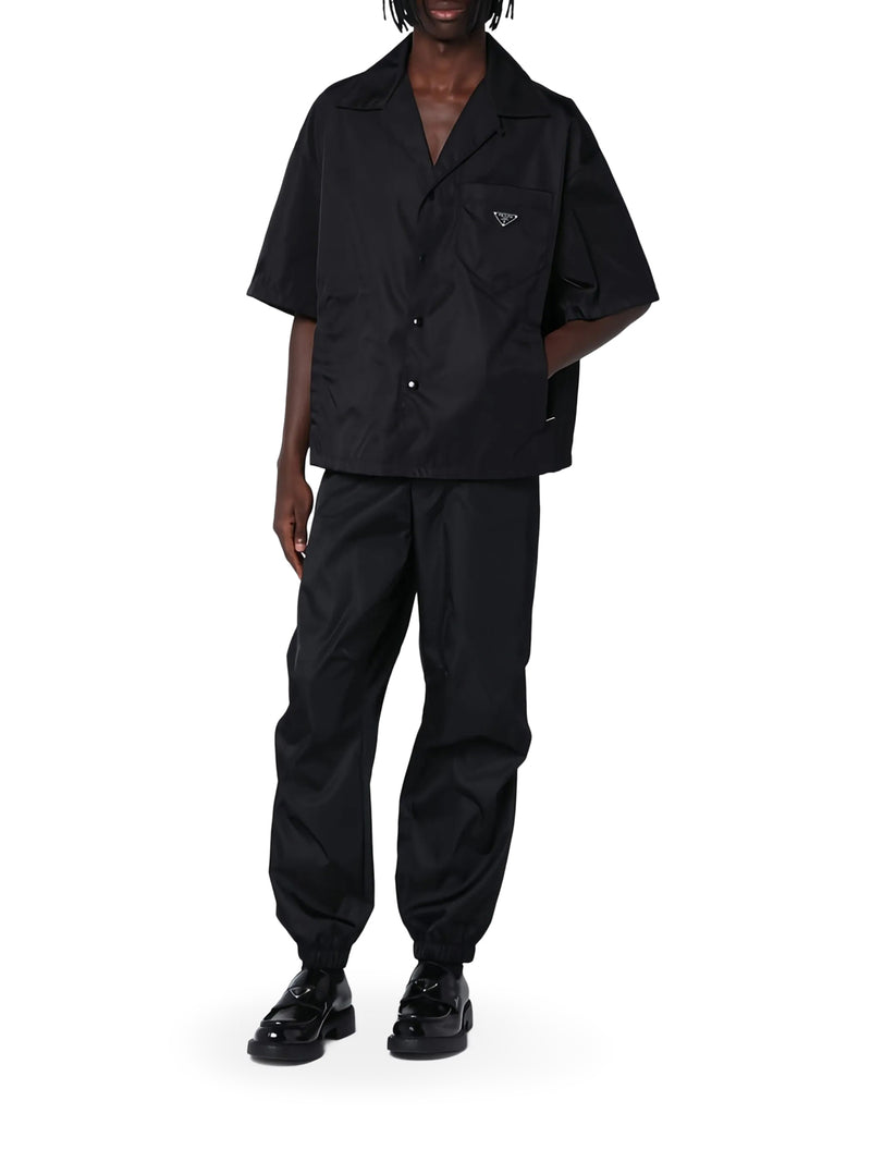 Prada Men Short-Sleeved Re-Nylon Shirt PRADA
