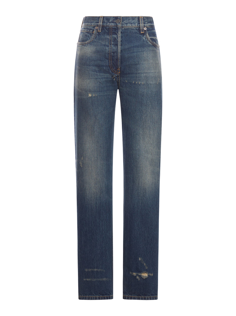Prada Women Vintage Wash Jeans PRADA