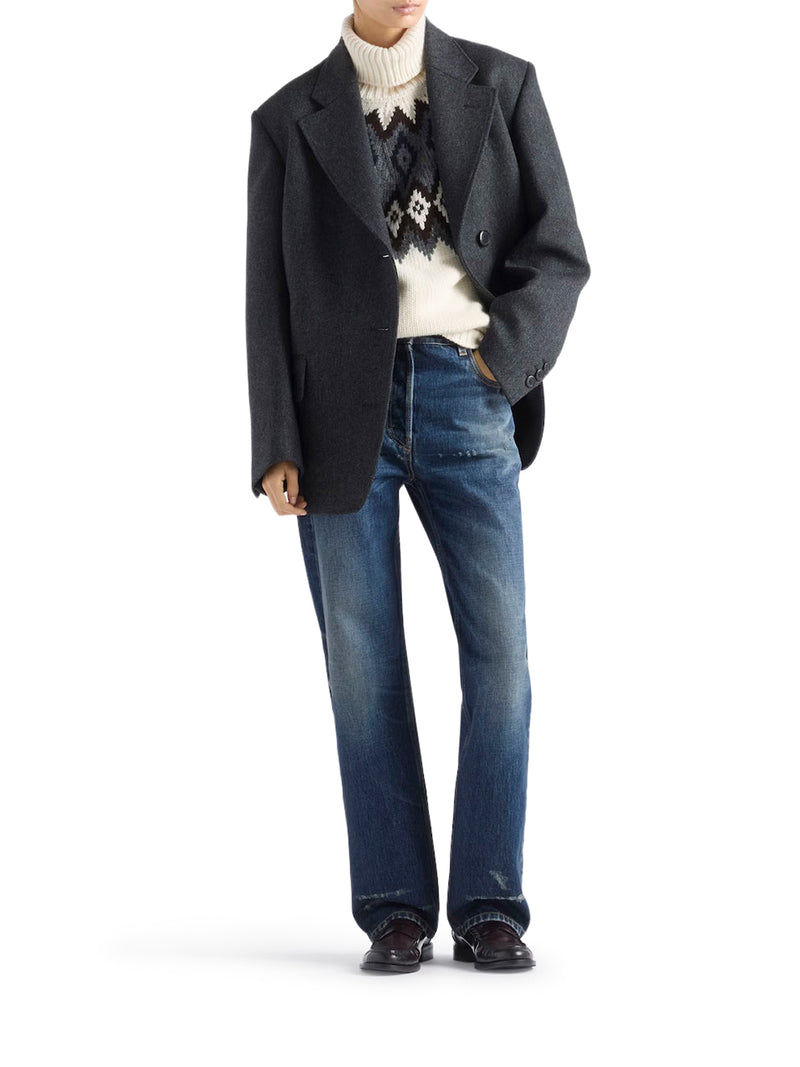 Prada Women Vintage Wash Jeans PRADA
