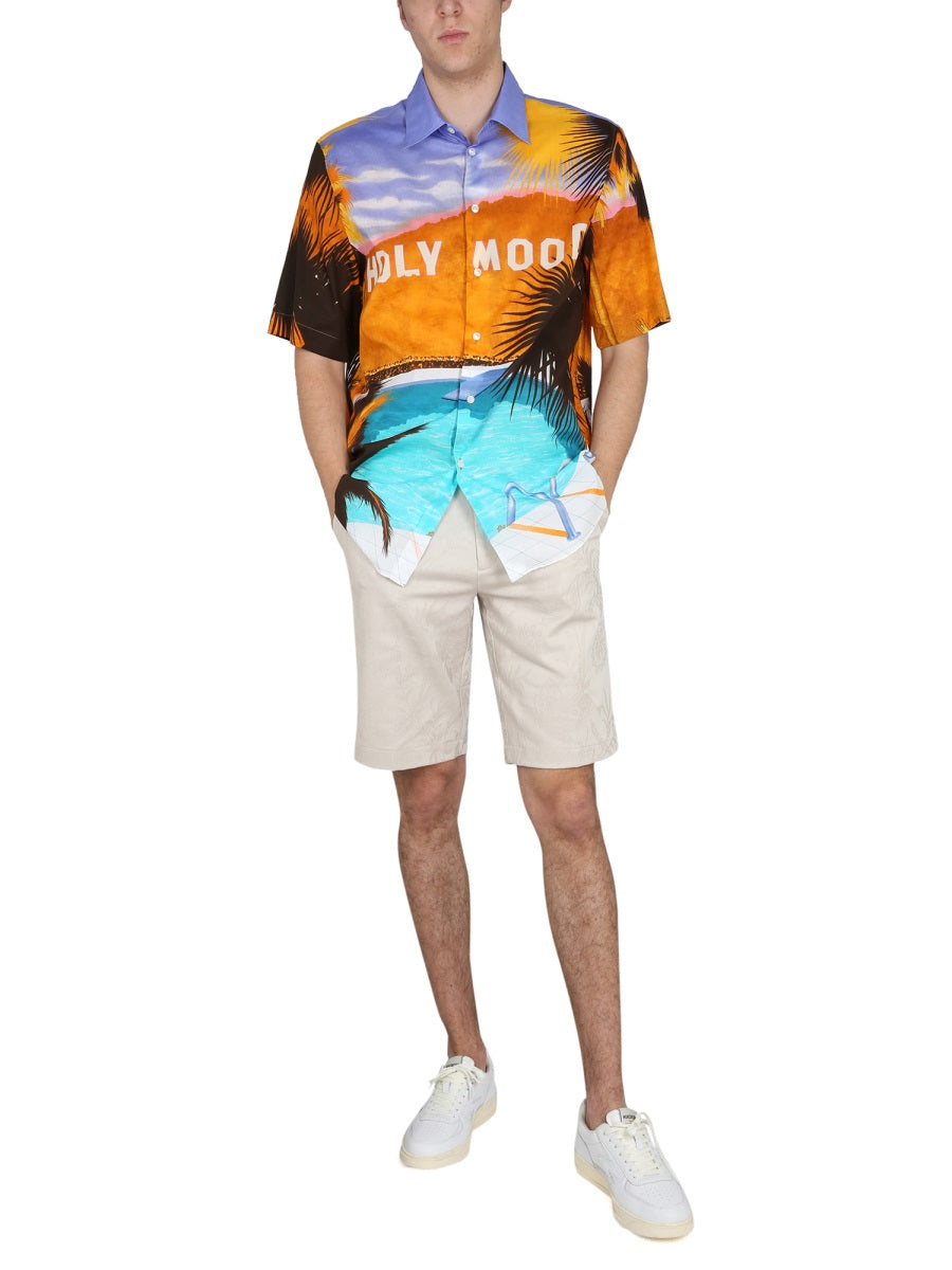 Etro Men California Print Shirt ETRO