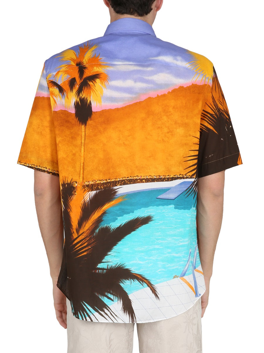 Etro Men California Print Shirt ETRO