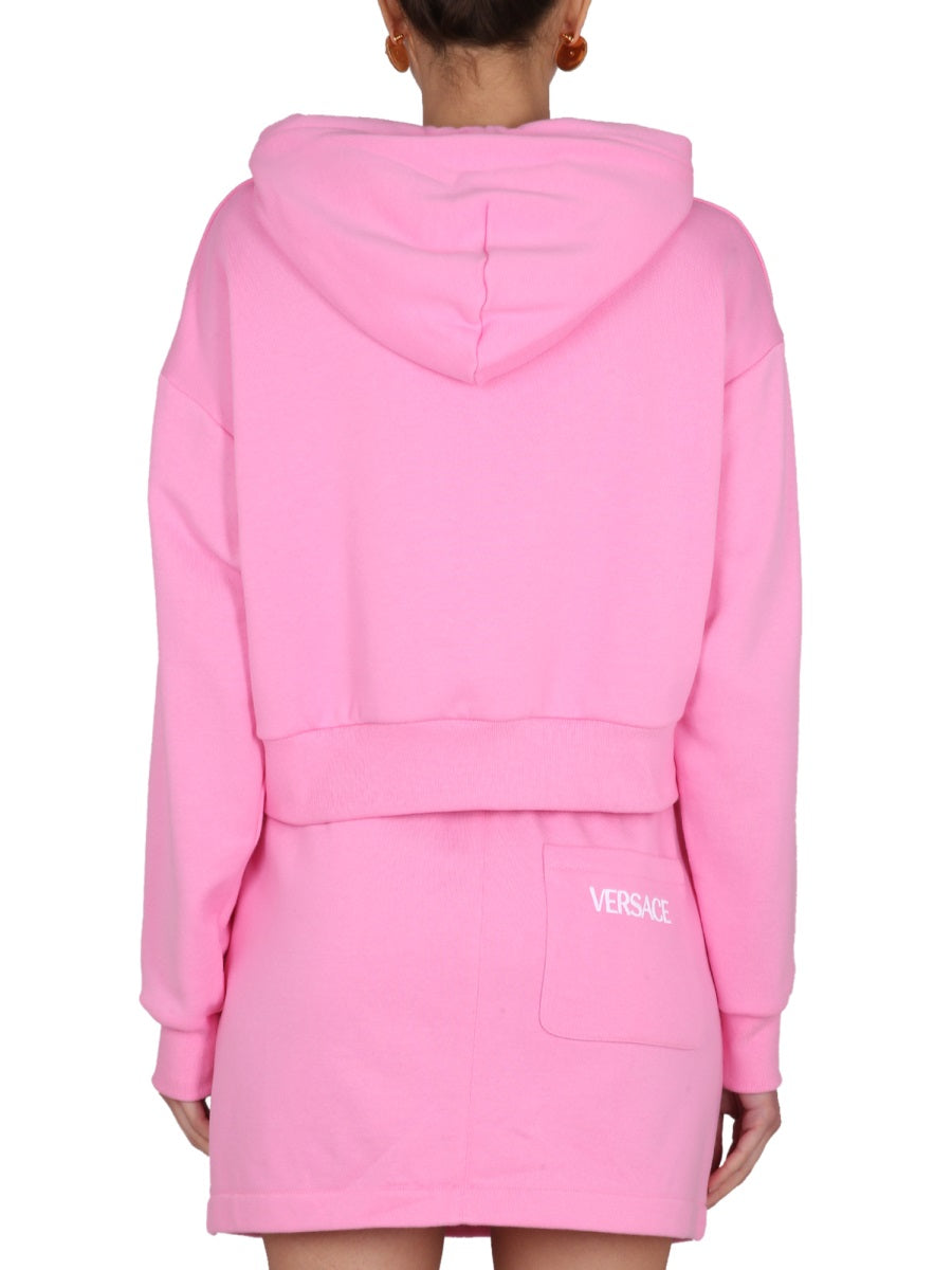 Versace Women Cropped Sweatshirt VERSACE