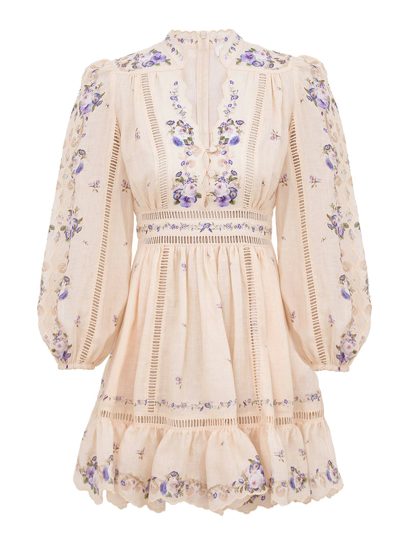 Zimmermann Women Patience Mini Dress ZIMMERMANN