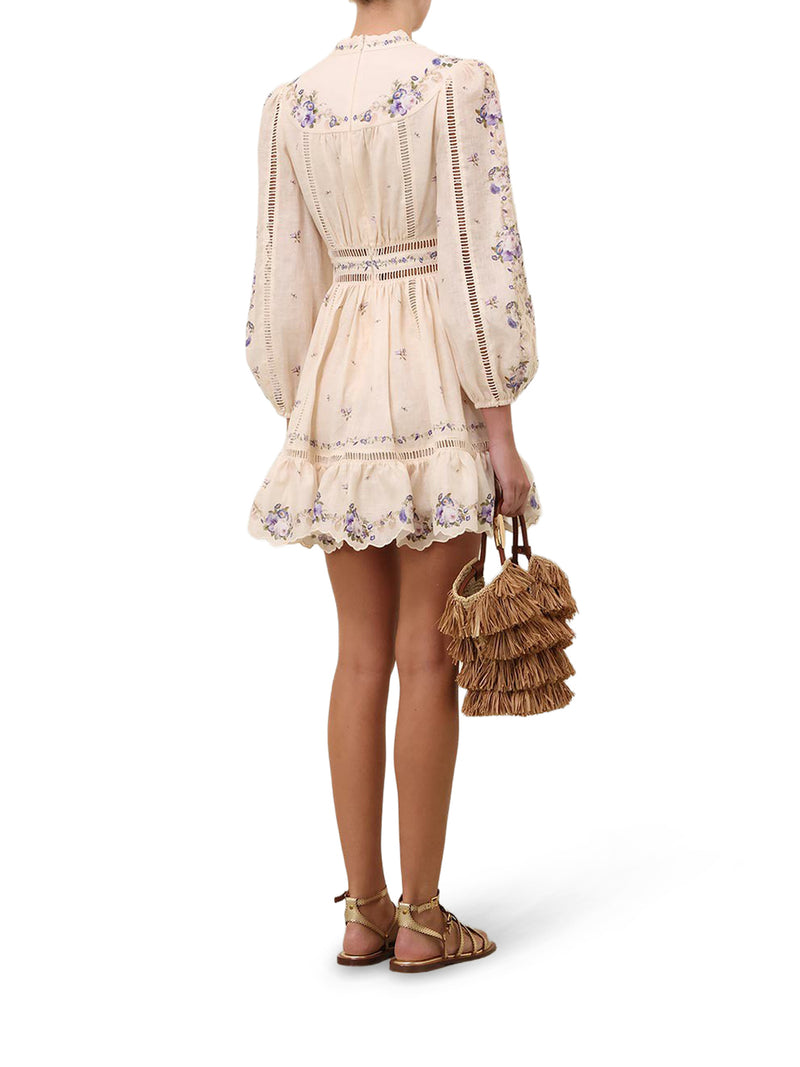 Zimmermann Women Patience Mini Dress ZIMMERMANN