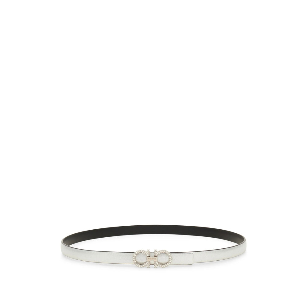 Ferragamo Silver Belts Women FERRAGAMO