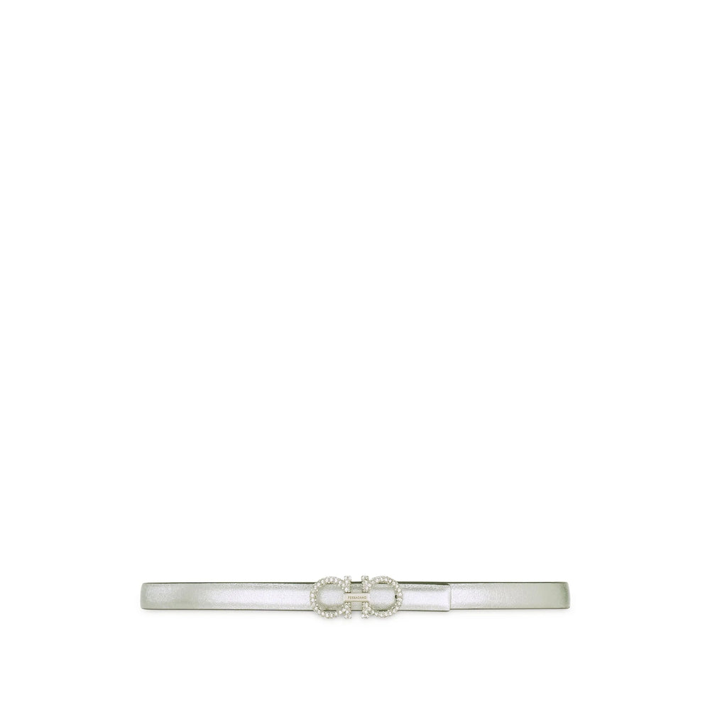 Ferragamo Silver Belts Women FERRAGAMO