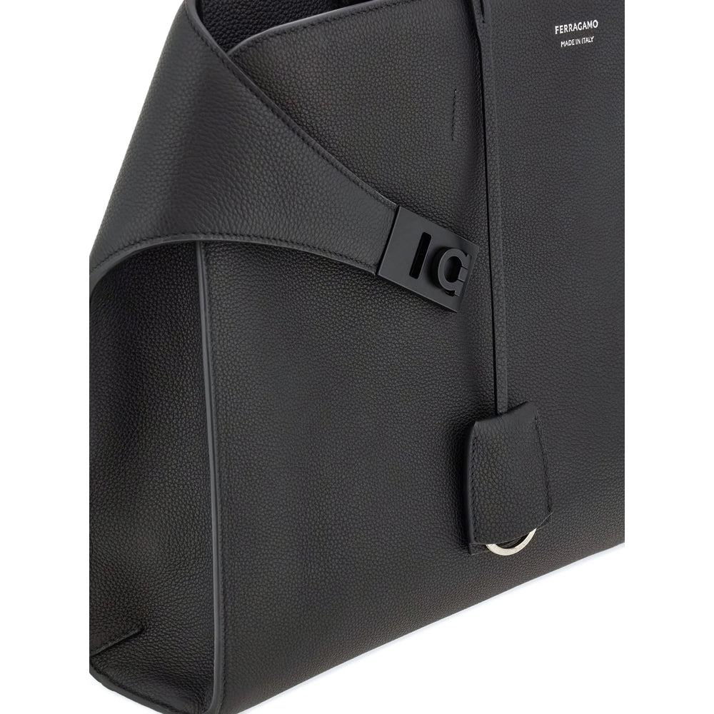 Ferragamo Black Laptop Bags & Briefcases Men FERRAGAMO