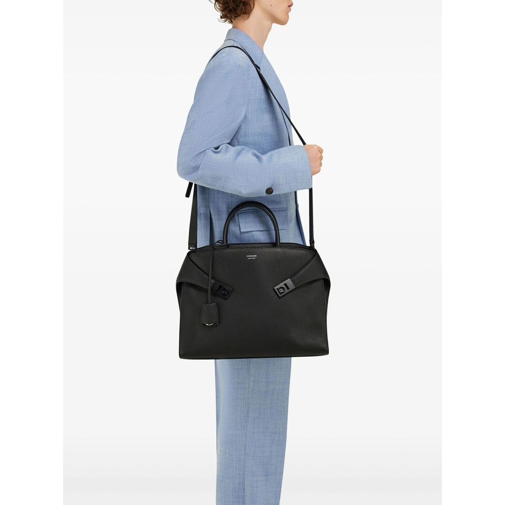 Ferragamo Black Laptop Bags & Briefcases Men FERRAGAMO