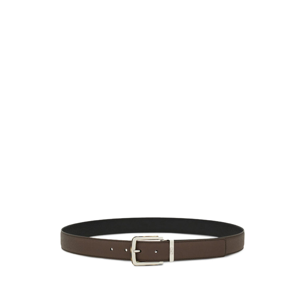 Ferragamo Black Belts Men FERRAGAMO