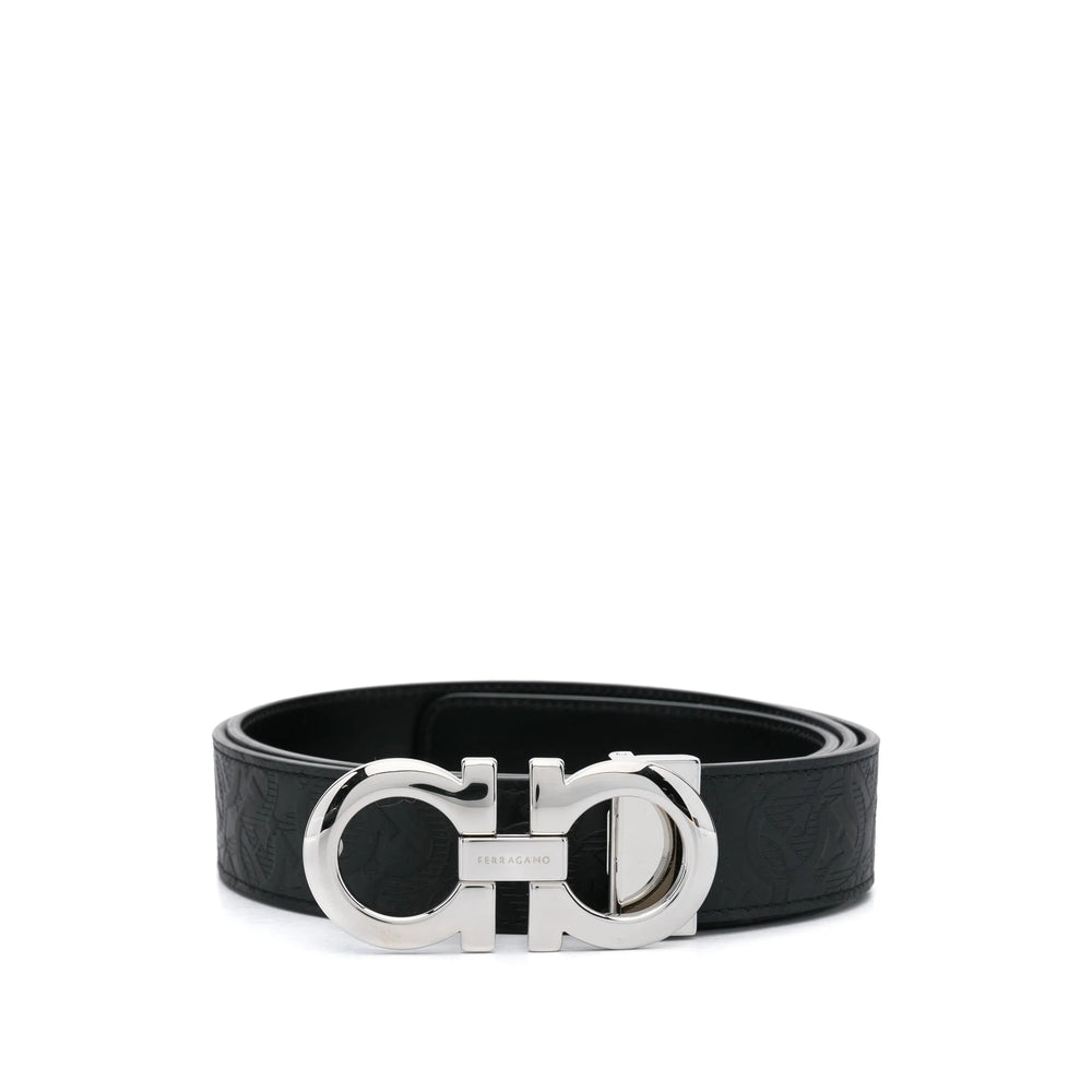 Ferragamo Black Belts Men FERRAGAMO