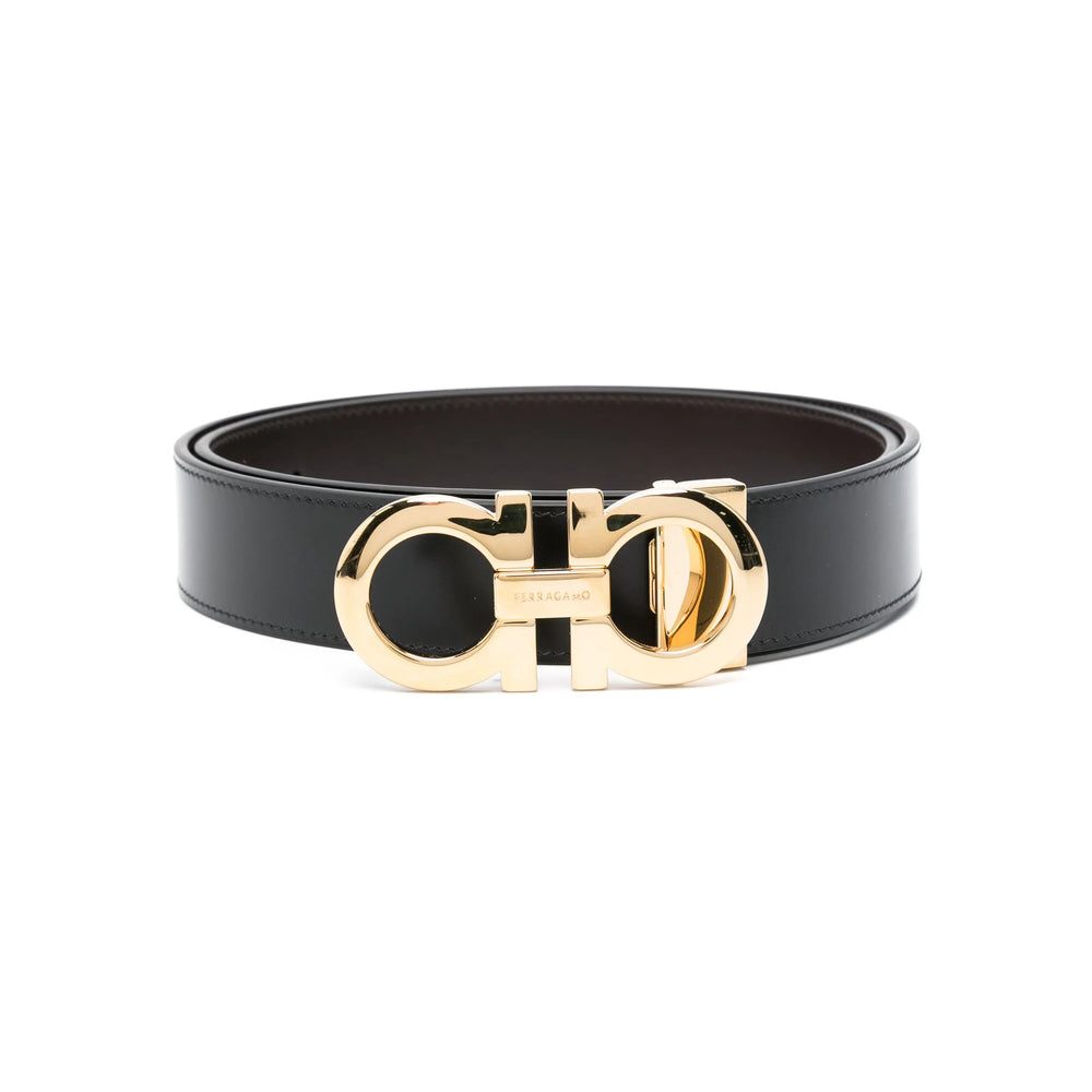 Ferragamo Black Belts Men FERRAGAMO