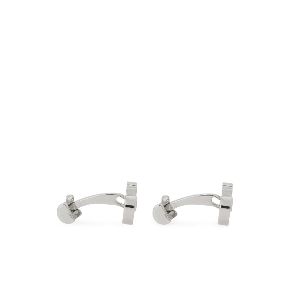 Ferragamo Silver Cufflinks Men FERRAGAMO